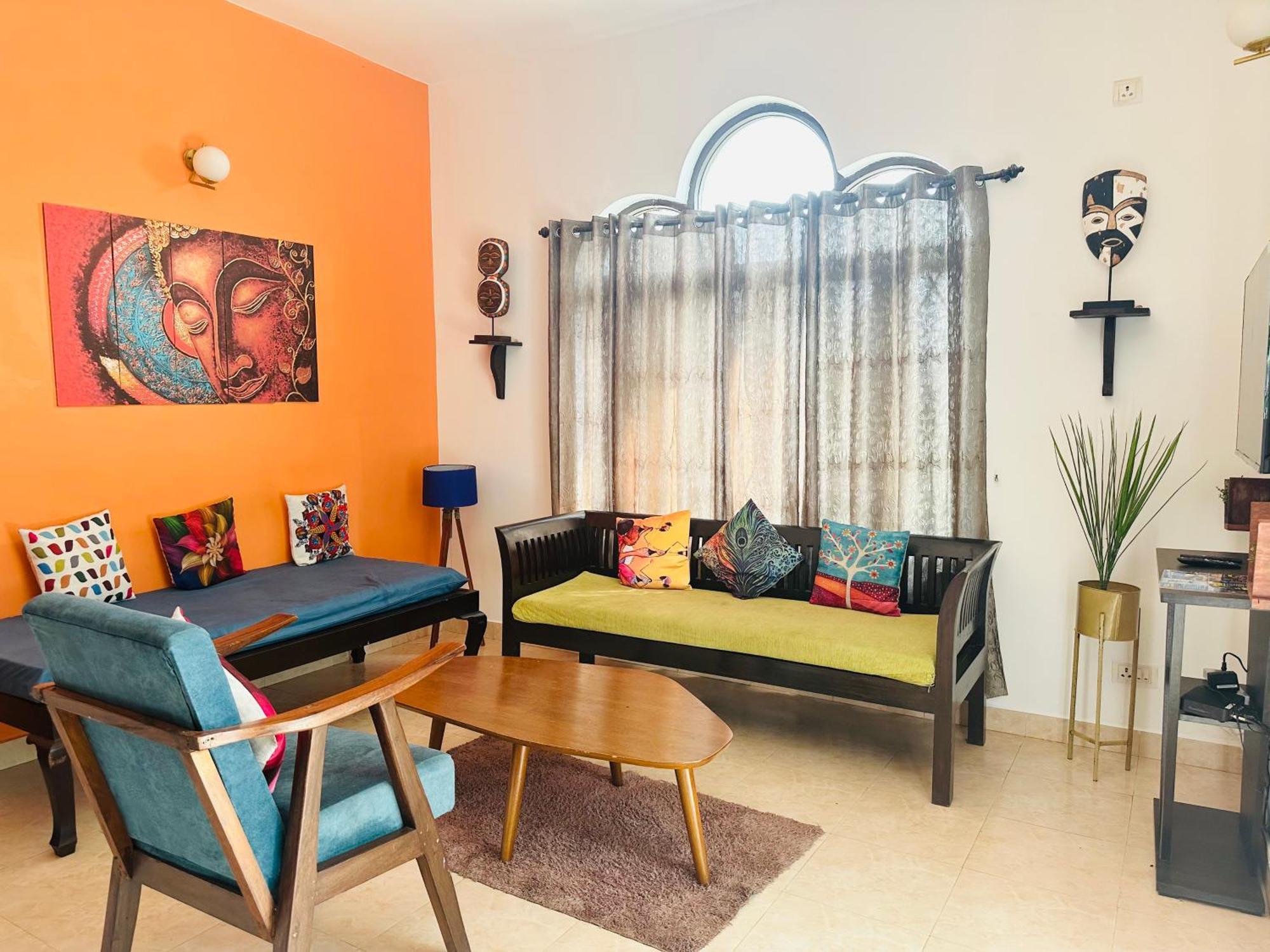 Gr Stays - Duplex 3Bhk Villa With Pool Arpora I Baga Beach 5 Mins Buitenkant foto