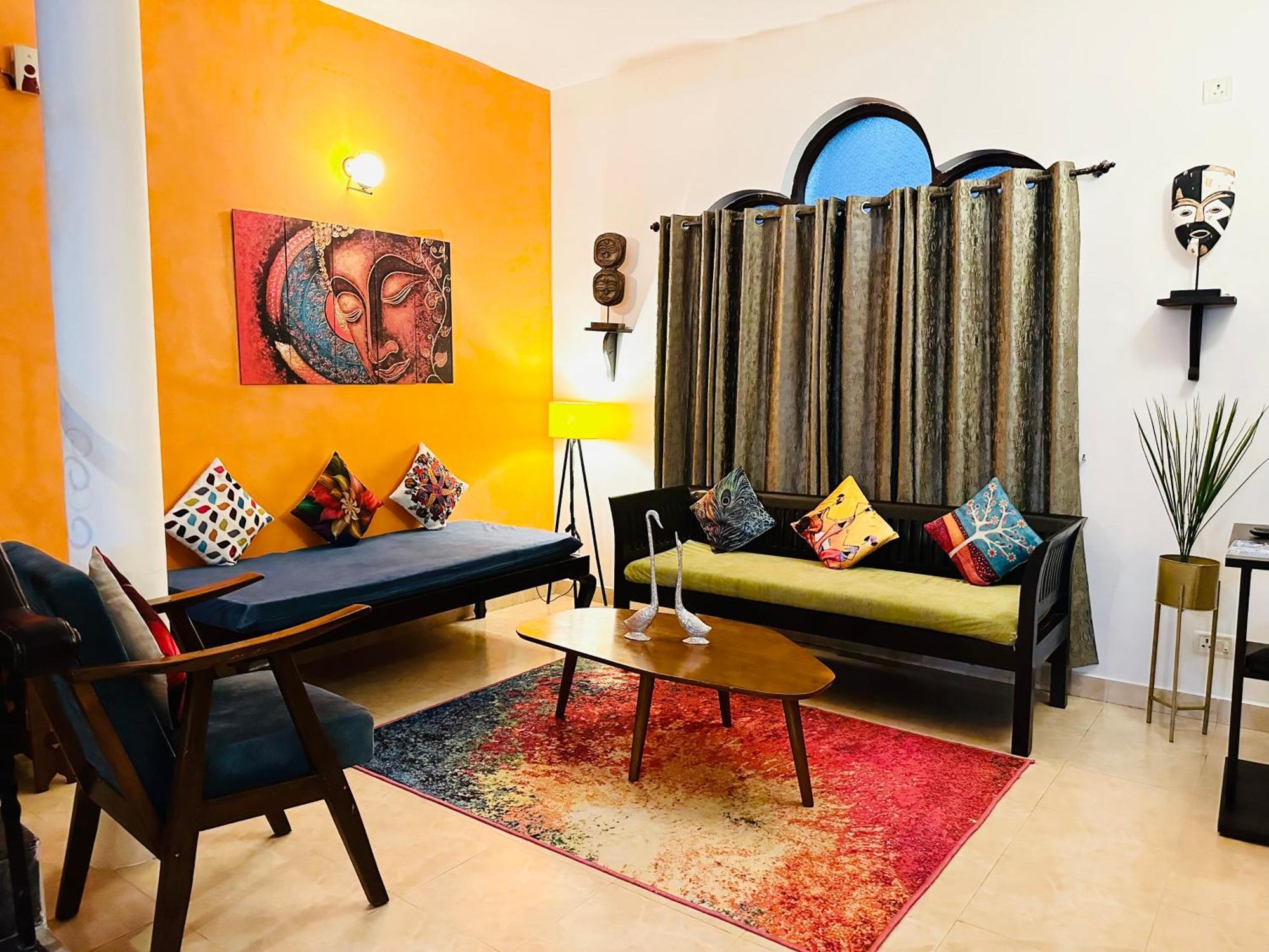 Gr Stays - Duplex 3Bhk Villa With Pool Arpora I Baga Beach 5 Mins Buitenkant foto