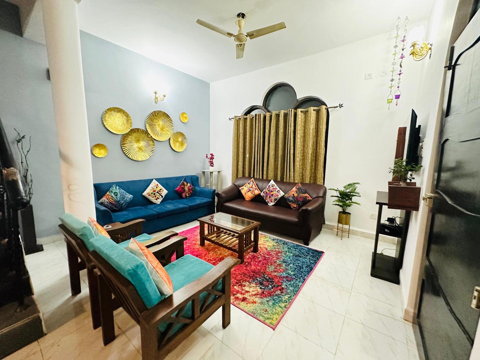 Gr Stays - Duplex 3Bhk Villa With Pool Arpora I Baga Beach 5 Mins Buitenkant foto
